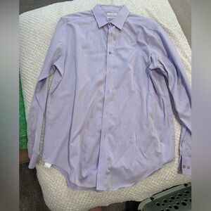 Calvin Klein Lavender Men's Slim Fit Shirt